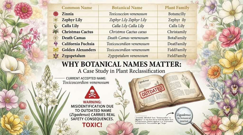 Why Botanical Names Matter for This Letter