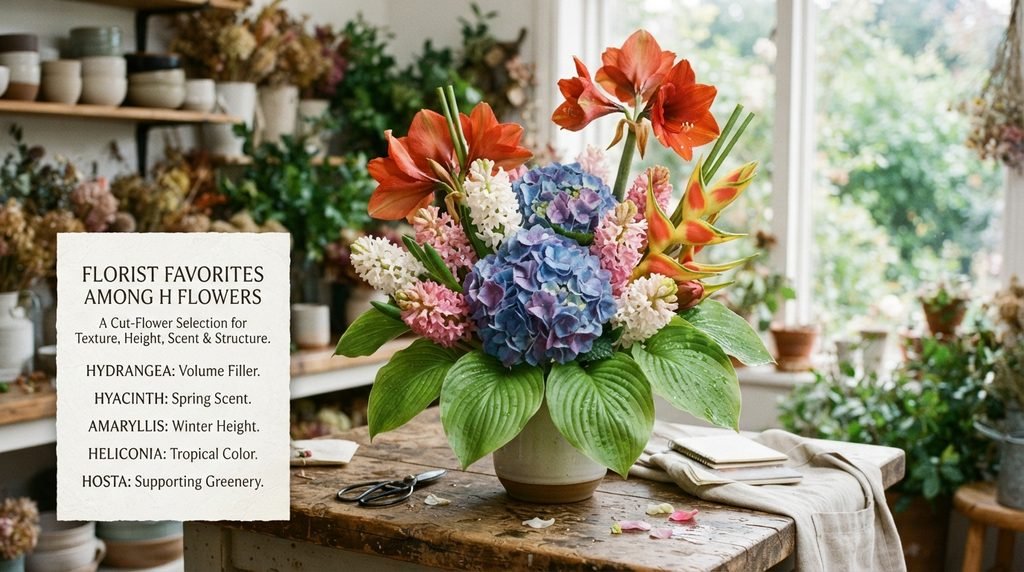 Florist Favorites Among H Flowers