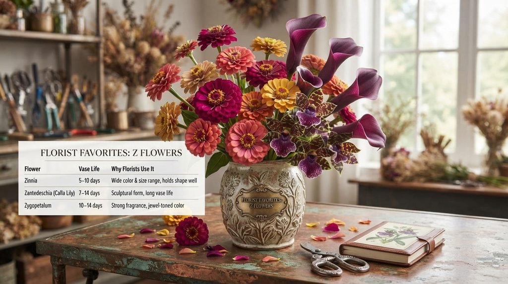 Florist Favorites: Z Flowers Built for Cutting and Arranging