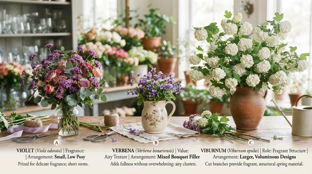 Florist Favorites Among Flowers That Start With V