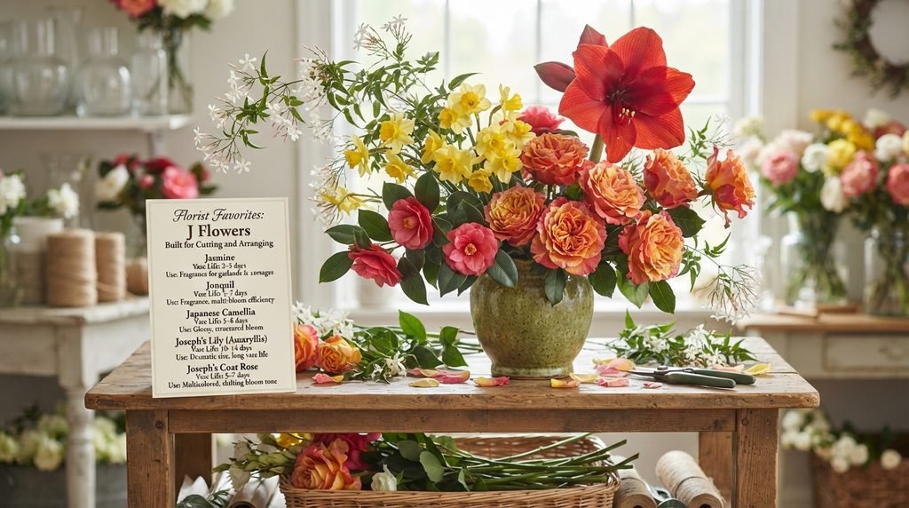 Florist Favorites: J Flowers Built for Cutting and Arranging