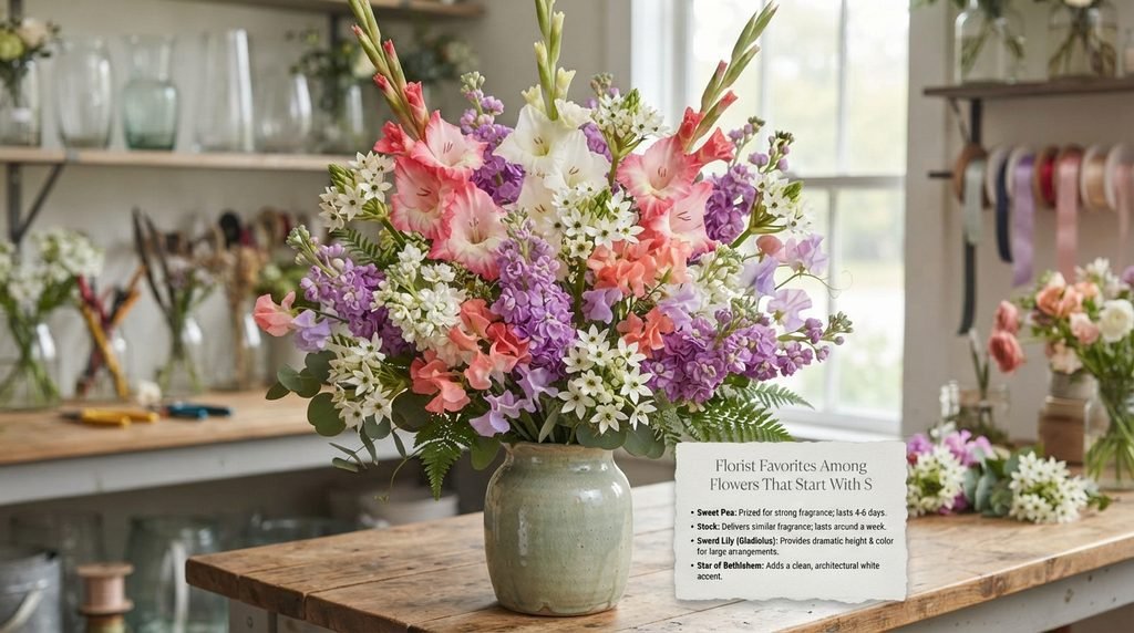Florist Favorites Among Flowers That Start With S