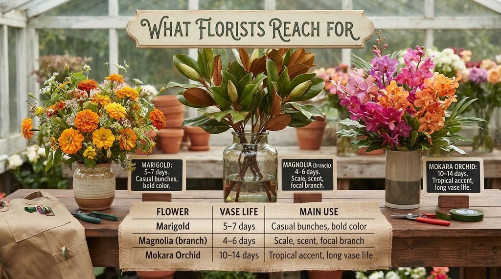 What Florists Reach For
