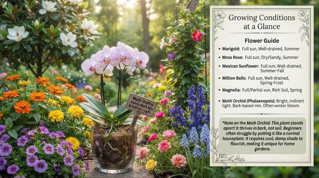 Growing Conditions at a Glance