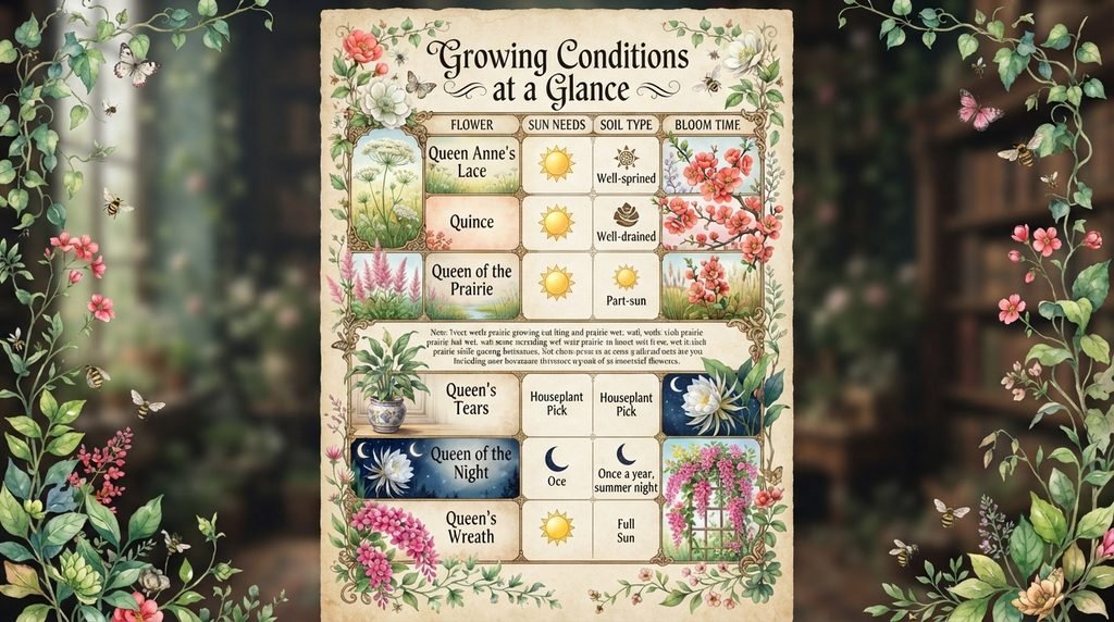 Growing Conditions at a Glance