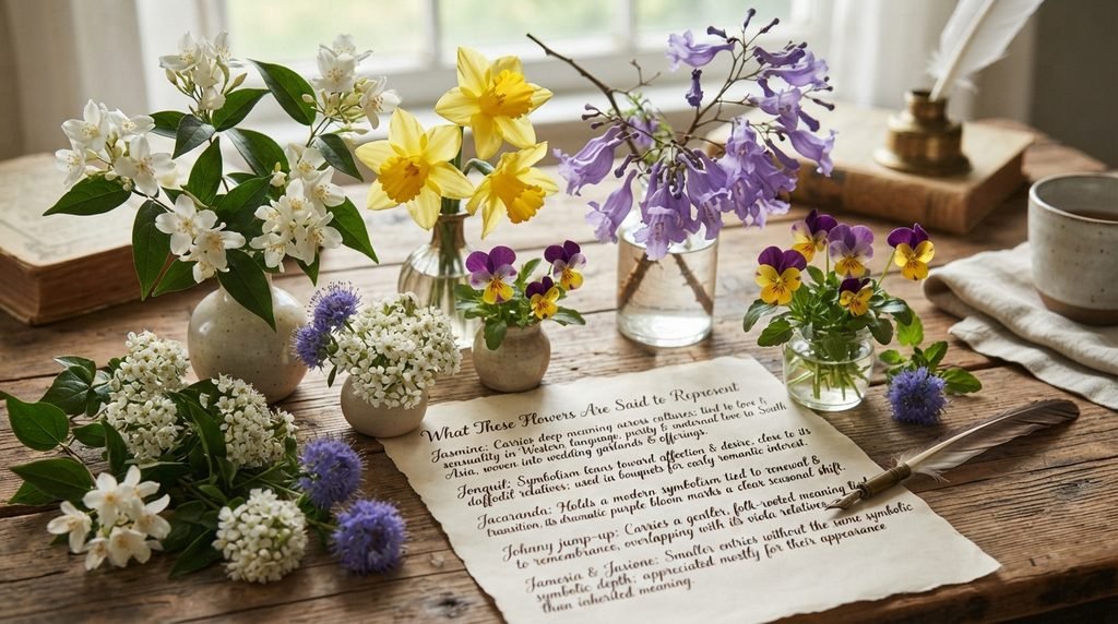What These Flowers Are Said to Represent
