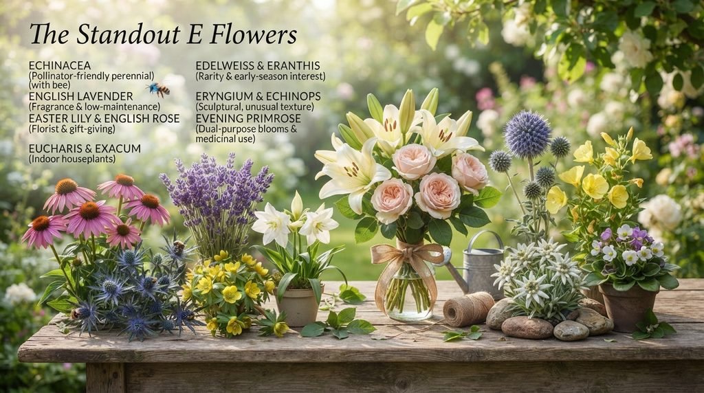Quick Answer: The Standout E Flowers