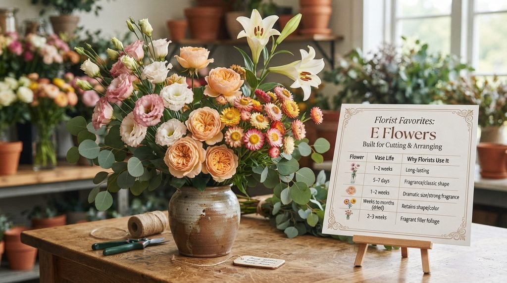 Florist Favorites: E Flowers Built for Cutting and Arranging