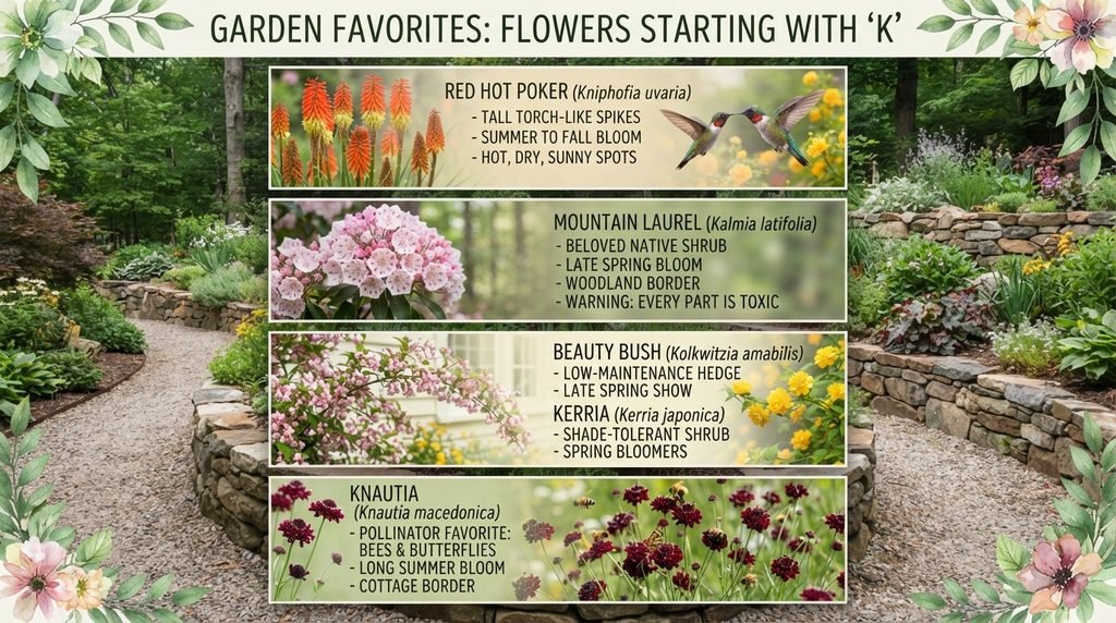Garden Favorites Among Flowers That Start With K