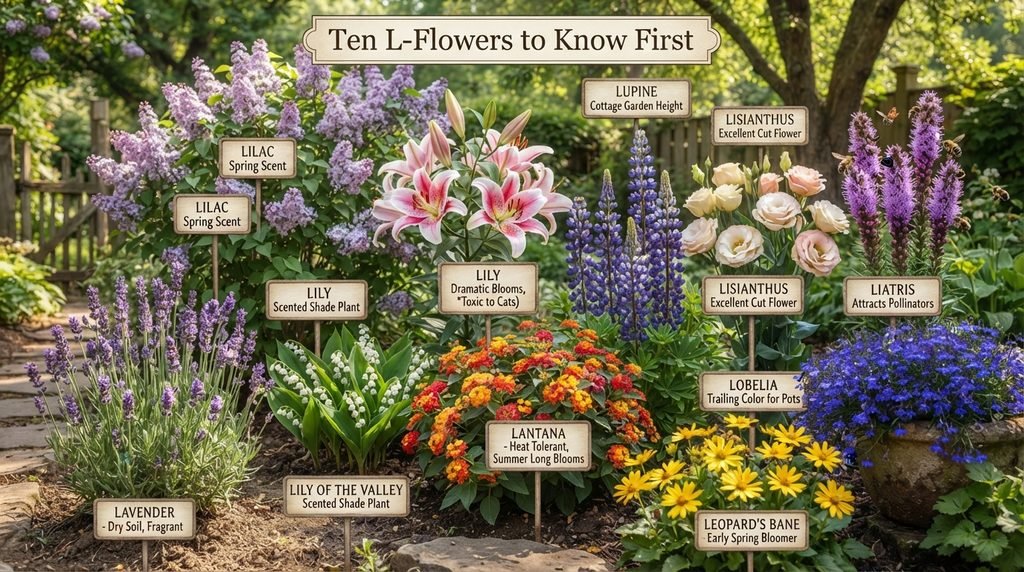 Ten L-Flowers to Know First