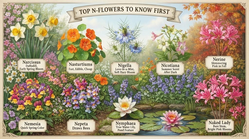 Top N-Flowers to Know First