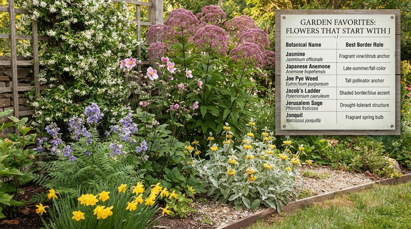 Garden Favorites Among Flowers That Start With J