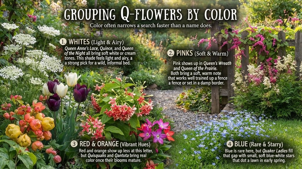 Grouping Q-Flowers by Color