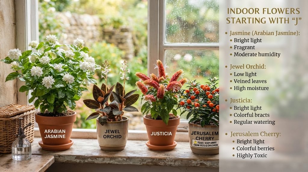 Indoor Plants: Flowers That Start With J for Pots and Windowsills