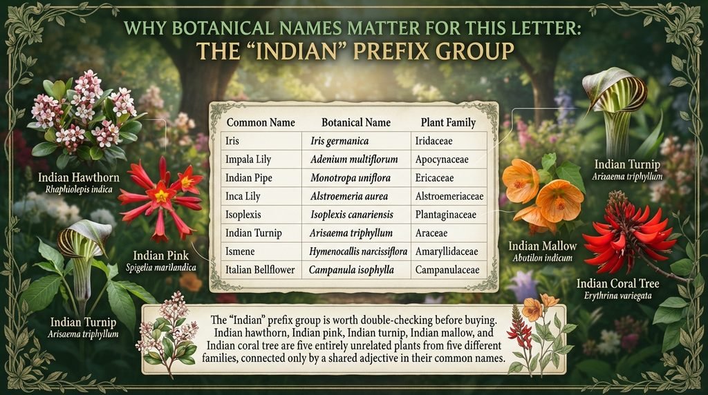 Why Botanical Names Matter for This Letter