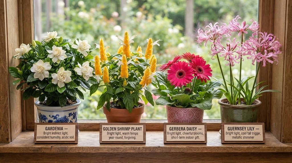 Indoor Plants: Flowers That Start With G for Pots and Windowsills
