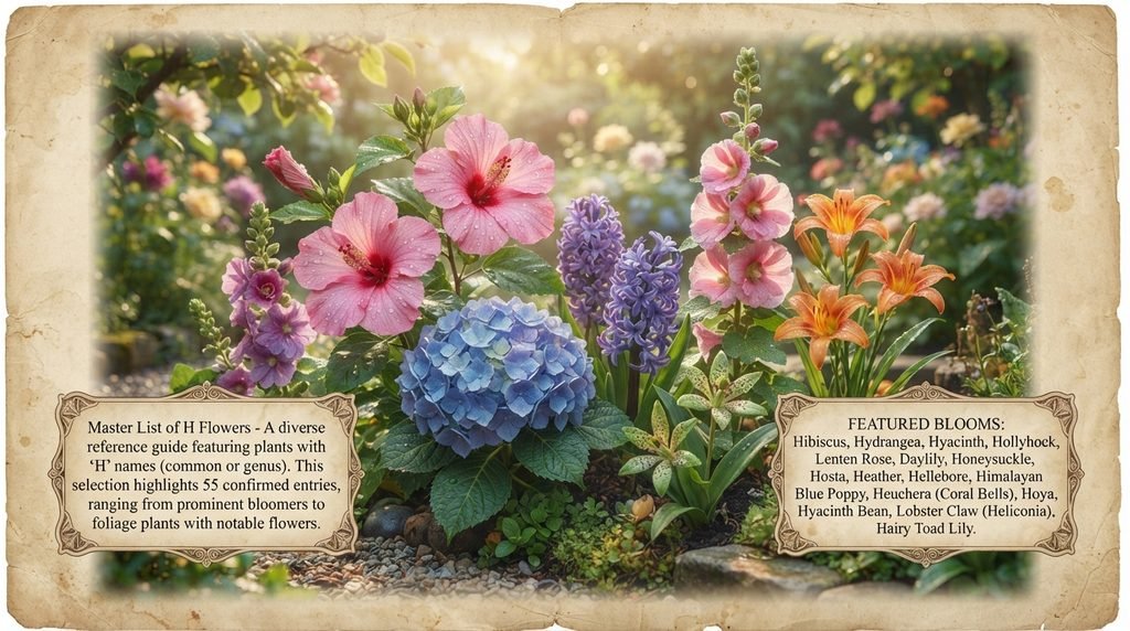 Master List of H Flowers