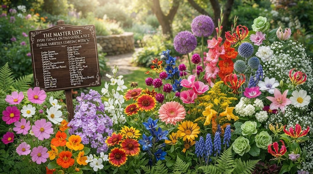 The Master List: Every Flower on This Guide, A to Z