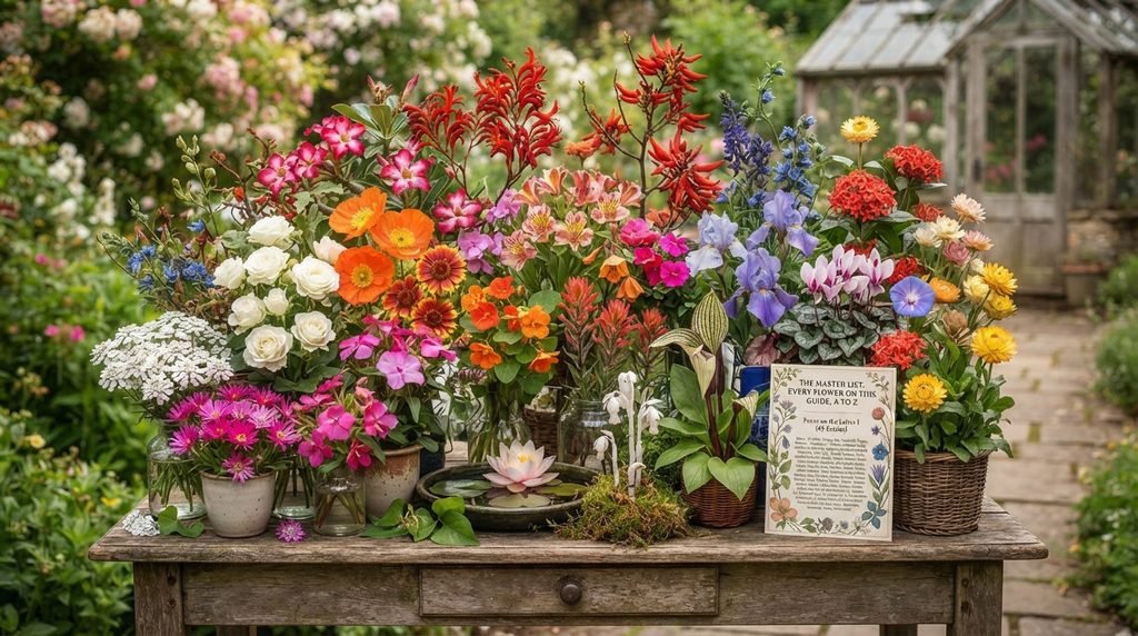 The Master List: Every Flower on This Guide, A to Z
