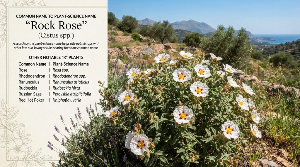 Common Name to Plant-Science Name