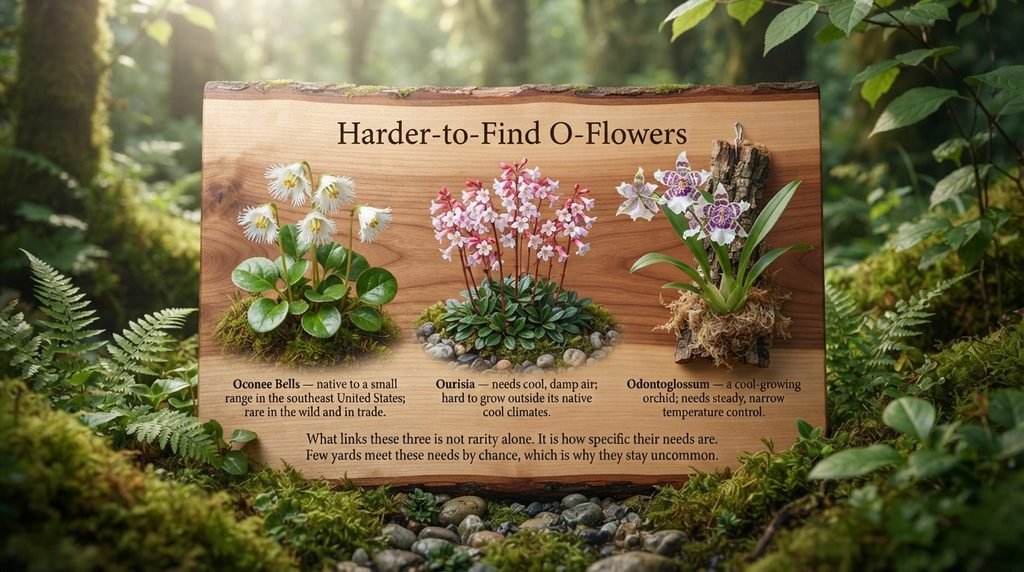 Harder-to-Find O-Flowers