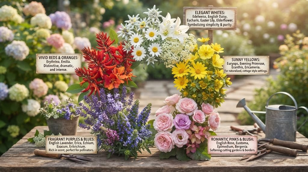 Sorting These Flowers by Color