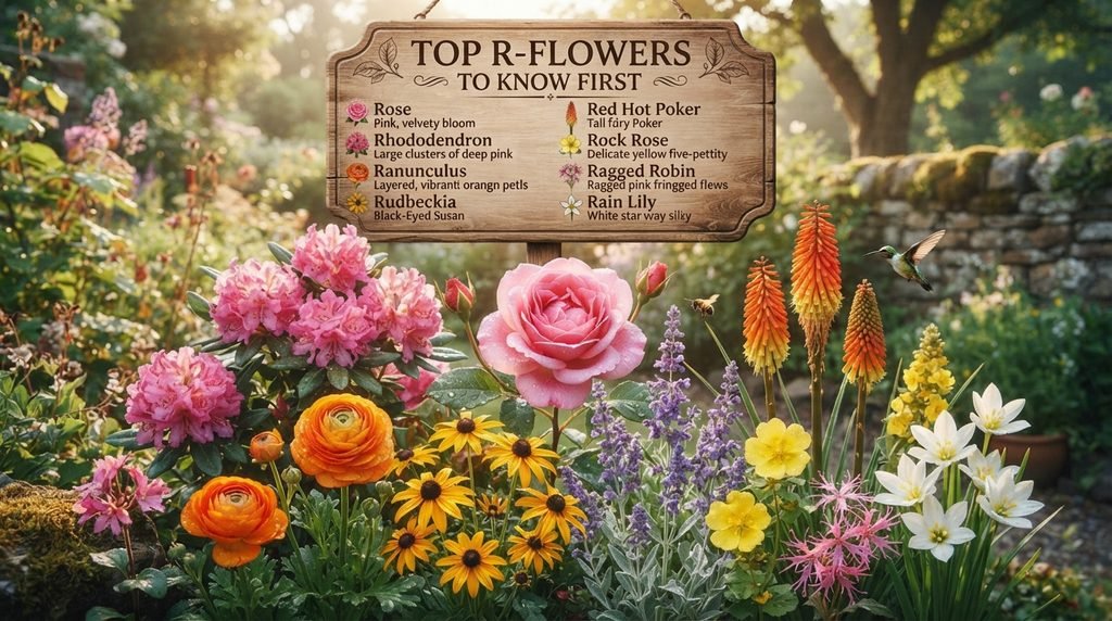 Top R-Flowers to Know First