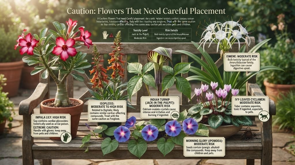 Caution: Flowers That Need Careful Placement