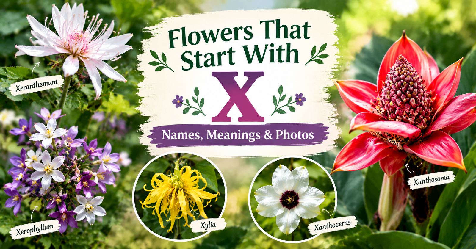 Flowers That Start With X: Names, Meanings & Photos