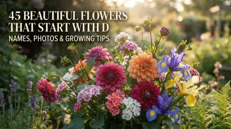 45 Beautiful Flowers That Start With D: Names, Photos & Growing Tips