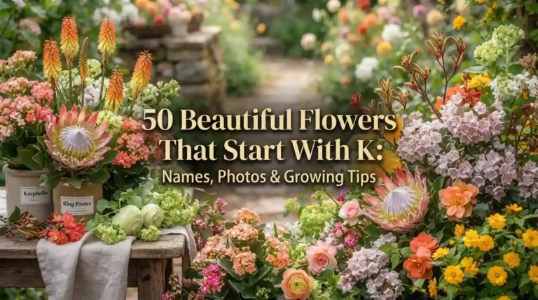 50 beautiful flowers that start with K with names and photos