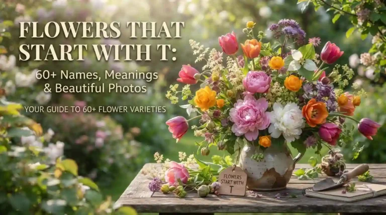 60+ beautiful flowers that start with T with names and photos