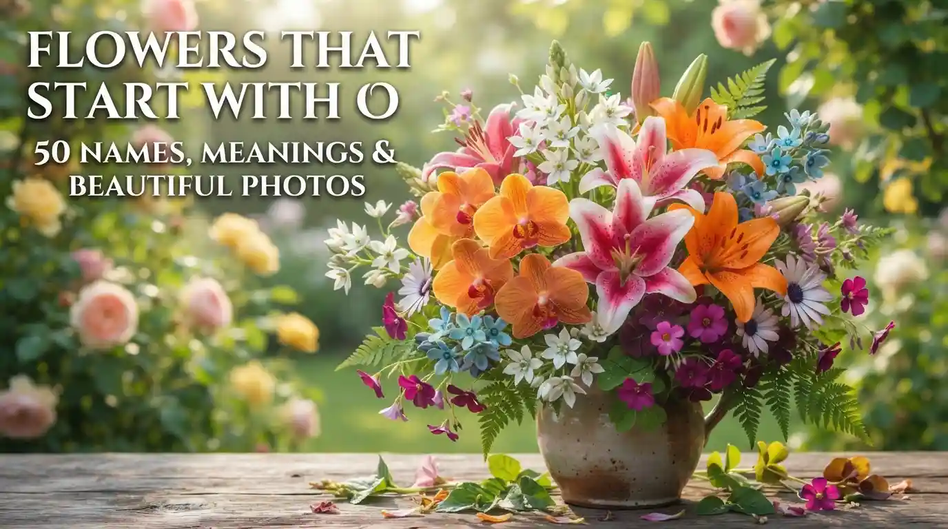 50 beautiful flowers that start with O with names and photos
