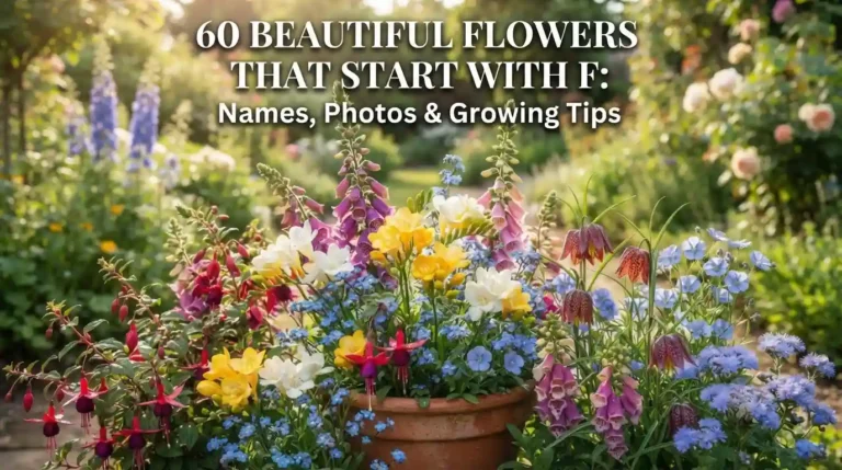 50+ Beautiful Flowers That Start With E: Names, Photos & Growing Tips